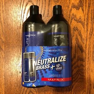 MATRIX Total Results Brass Off Shampoo & Conditioner Set